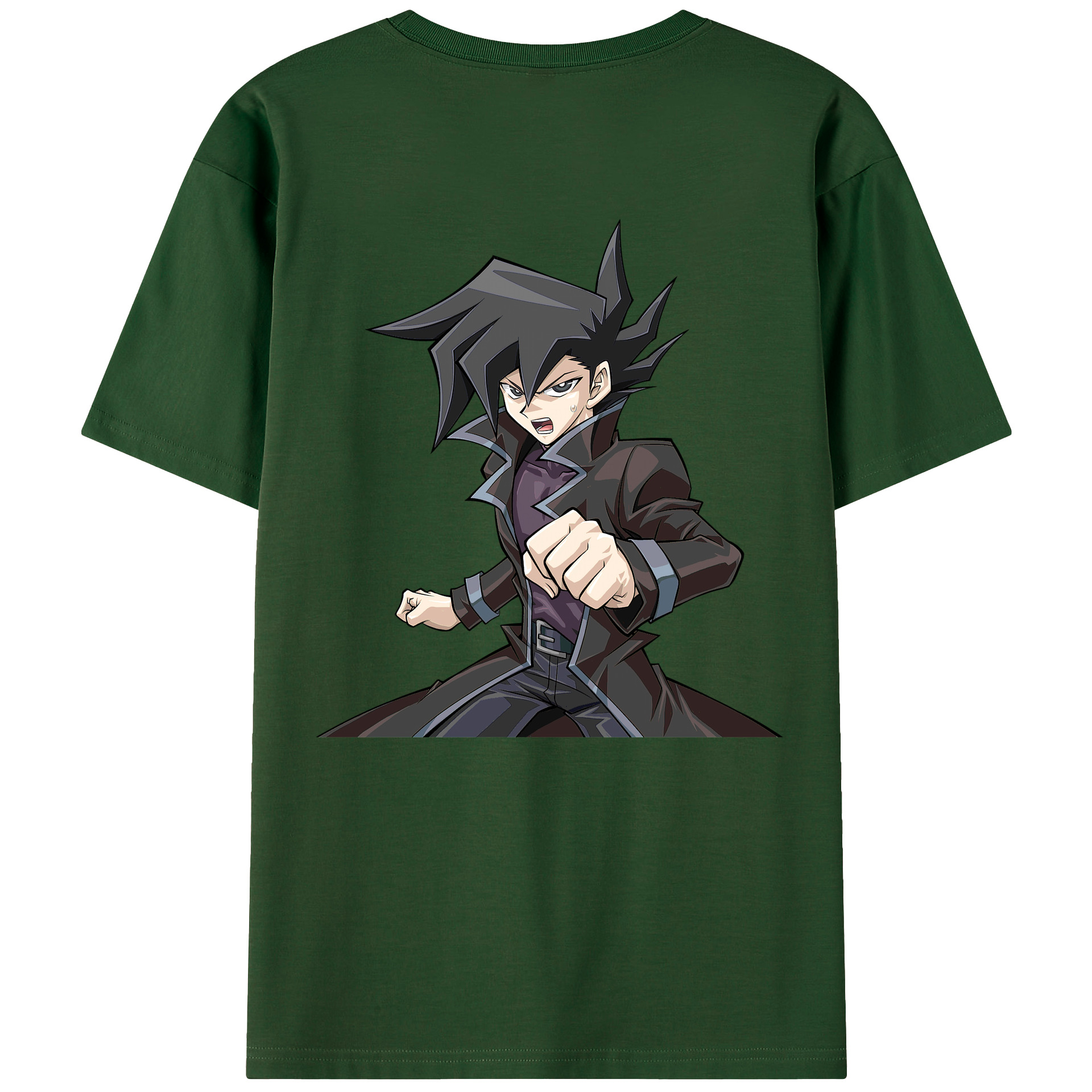 （画像用） 遊☆戯☆王 Yu-Gi-Oh! 綿100％半袖Tシャツ（背面プリント）